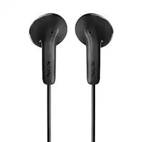 NGS CROSS GLIDE BLACK: Auriculares de botón con micrófono y control de volumen.