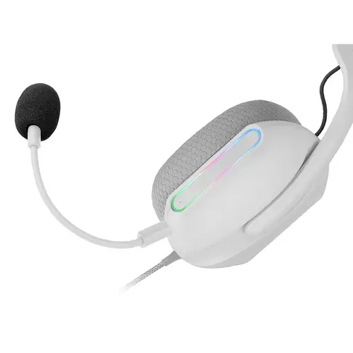 Mars Gaming MH-PROW Auriculares Alámbrico Diadema Juego USB tipo A Blanco