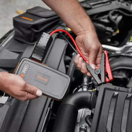 Mini arrancador de batería multi-función portátil para 12V OSRAM BATTERY START 200