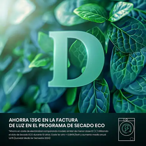 Hisense DHQE900UWDC secadora Independiente Carga frontal 9 kg Blanco