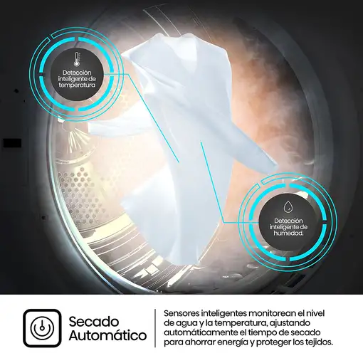 Hisense DHQE900UWDC secadora Independiente Carga frontal 9 kg Blanco