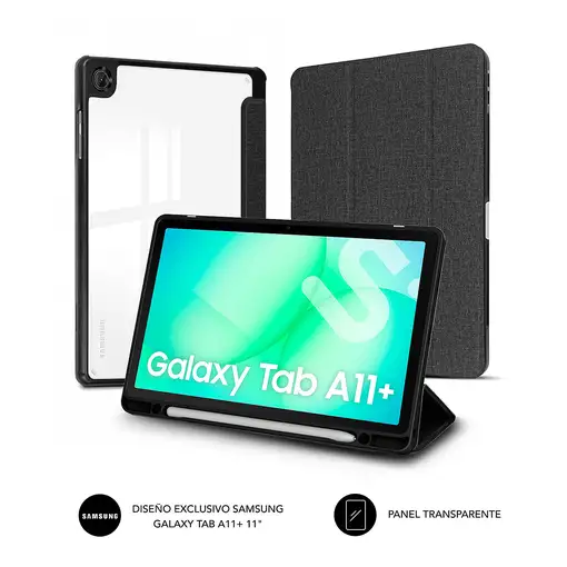 SUBBLIM SUBCST-5SC041 funda para tablet 27,9 cm (11'') Libro Negro