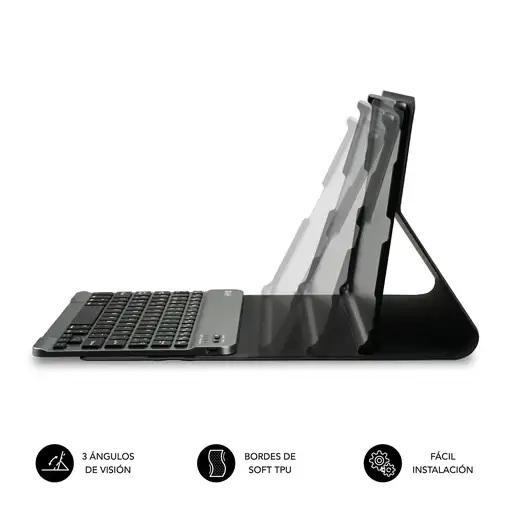 SUBBLIM Funda Tablet Keytab Pro Samsung Galaxy Tab A11 + Negro 11''