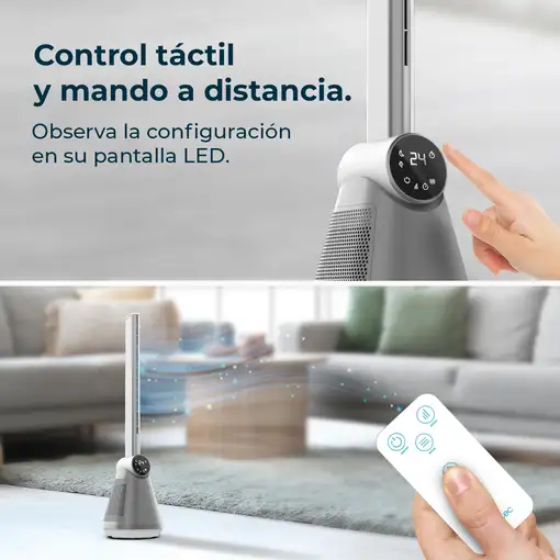 Ventilador torre sin aspas EnergySilence 9890 Skyline CECOTEC