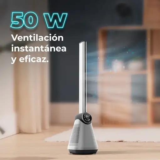 Ventilador torre sin aspas EnergySilence 9890 Skyline Dark CECOTEC