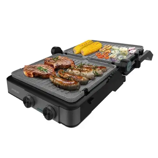 Cecotec Rock’nGrill 2200 Dual parrilla eléctrica de contacto