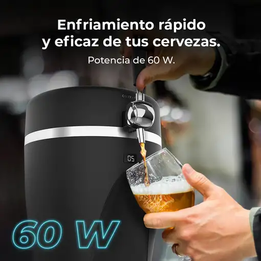 Dispensador de cerveza, 5L, Beerflow 5000 CECOTEC