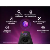 Televisor QNED MiniLED 43'' 4K Ultra HD Negro Smart 43QNED70B6C.AEU LG