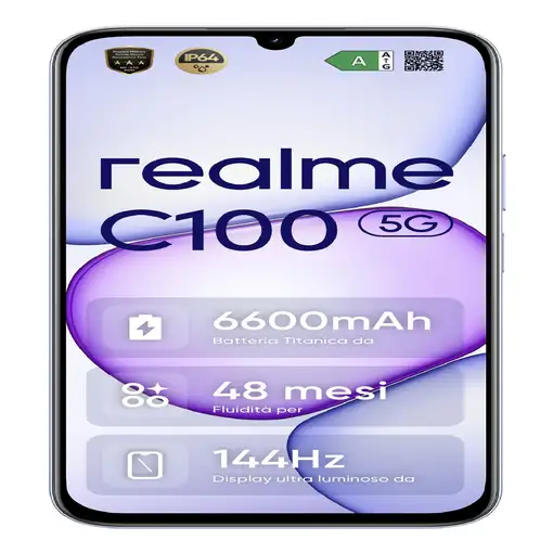 Smartphone 4 + 256GB Púrpura REALME Smartphone 4 + 256GB Púrpura REALME