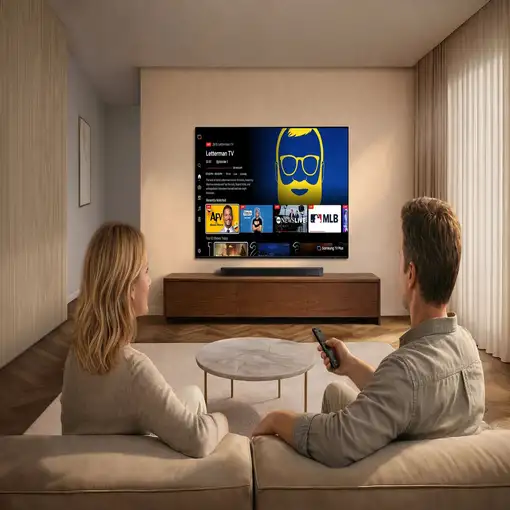 Televisor LED 43'' 4K Ultra HD Negro Smart TU43U8075HUXXC SAMSUNG