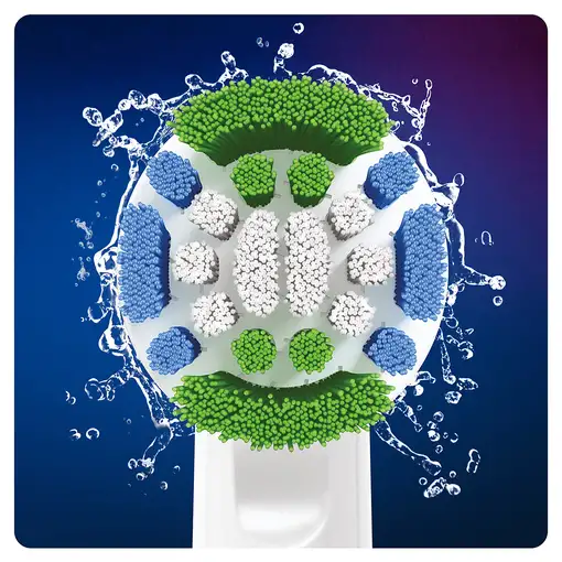 Oral-B Precision Clean 80338441 cepillo de cabello 2 pieza(s) Azul, Verde, Blanco