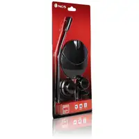 NGS MS102 micrófono Negro Micrófono para PC