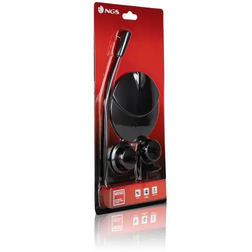 Auriculares PC de sobremesa NGS MS102 con micrófono