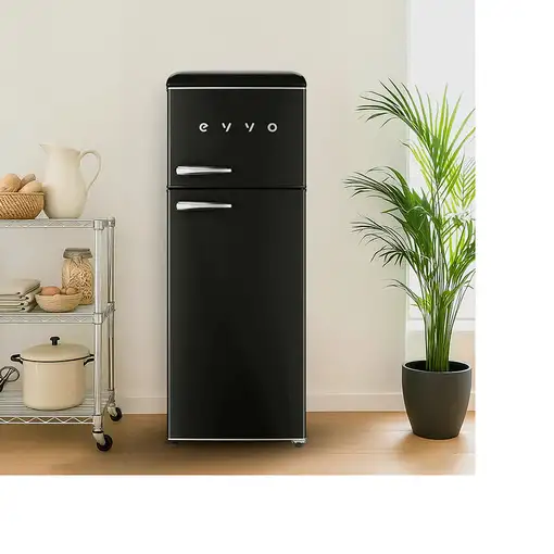 Frigoríficos dos puertas Independiente 215 L Negro V0253 EVVO