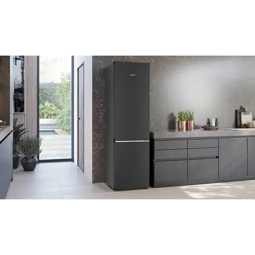 Nevera y congelador Independiente 363 L Acero pulido 67321 KG39N4X1F SIEMENS