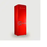 Nevera y congelador Independiente 300 L Rojo V0256 EVVO