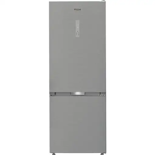 Nevera y congelador Independiente 490 L Acero inoxidable 859991719000 WHIRLPOOL