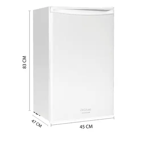 Cecotec 00126 nevera combi Independiente 91 L Blanco