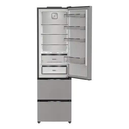 Nevera y congelador Independiente 351 L Plata WHKF6352X5E WHIRLPOOL