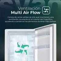 Nevera y congelador Independiente 326 L Blanco SC2602ENF SVAN