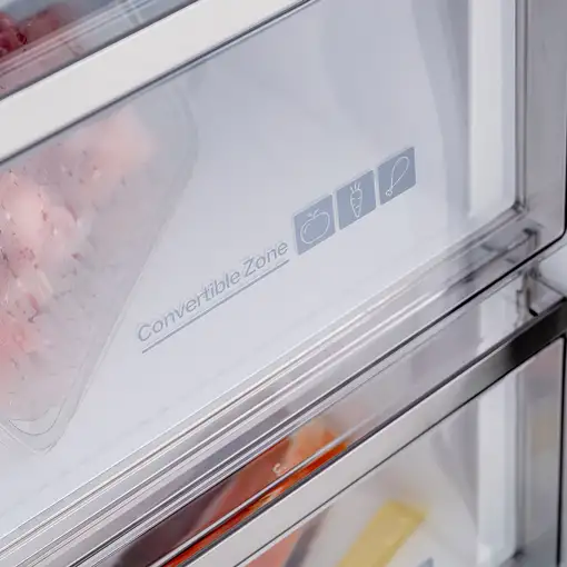 Infiniton AMCB-580CD90NEC nevera puerta lado a lado Independiente 456 L E Negro