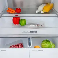 Infiniton AMCB-580CD90NEC nevera puerta lado a lado Independiente 456 L E Negro