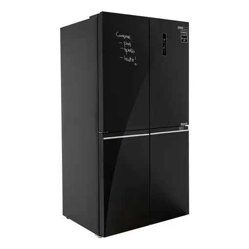 Infiniton AMCB-601CD78NEG nevera puerta lado a lado Independiente 601 L E Negro