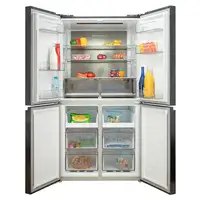 Infiniton AMCB-601CD78NEG nevera puerta lado a lado Independiente 601 L E Negro