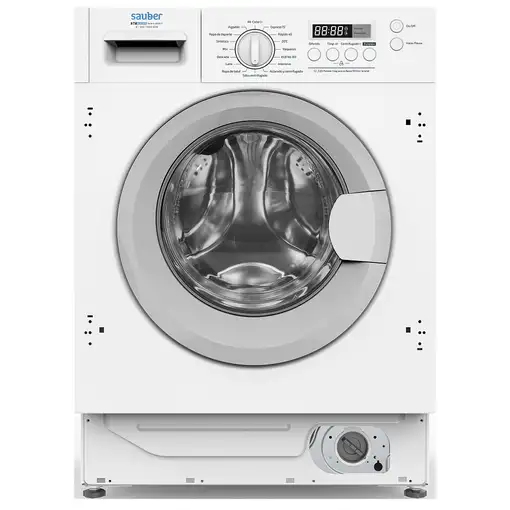 Lavadora carga frontal 8 kg 1400 RPM Blanco 8436593640224 SAUBER Lavadora carga frontal 8 kg 1400 RPM Blanco 8436593640224 SAUBER