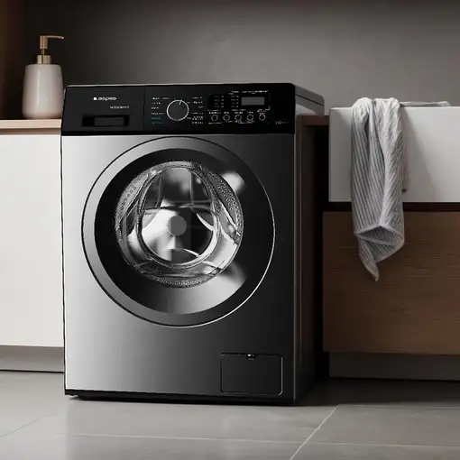 Lavadora carga frontal 7 kg 1200 RPM Negro AL7202AIDVBX ASPES