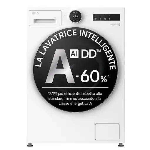 Lavadora carga frontal 9 kg 1400 RPM Blanco F4X9009TWCE.AGWQPWE LG Lavadora carga frontal 9 kg 1400 RPM Blanco F4X9009TWCE.AGWQPWE LG
