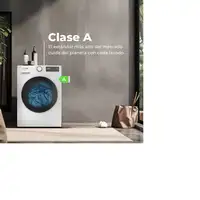 Lavadora carga frontal 9 kg 1400 RPM Blanco V0220 EVVO