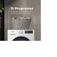 Lavadora carga frontal 9 kg 1400 RPM Blanco V0220 EVVO