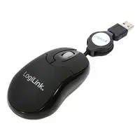 LogiLink ID0016 ratón Oficina Ambidextro USB tipo A Óptico 800 DPI