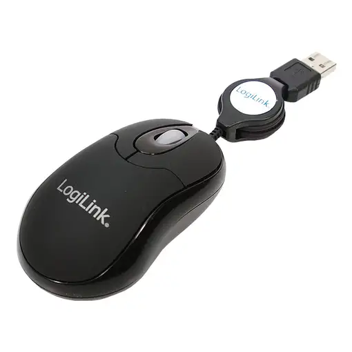 LogiLink ID0016 ratón Oficina Ambidextro USB tipo A Óptico 800 DPI