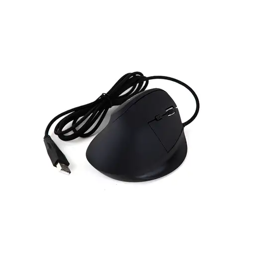iggual Ratón vertical USB ERGO-V 2400DPI negro
