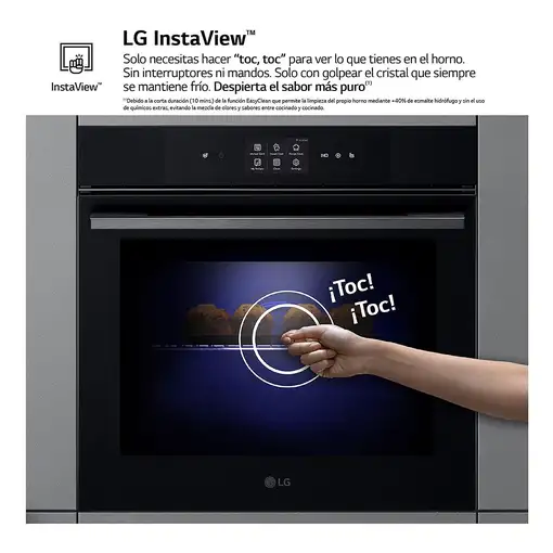Horno 76 L Wi-Fi Negro WS9D7672WM.BBMQEUR.EEES.ES.C LG