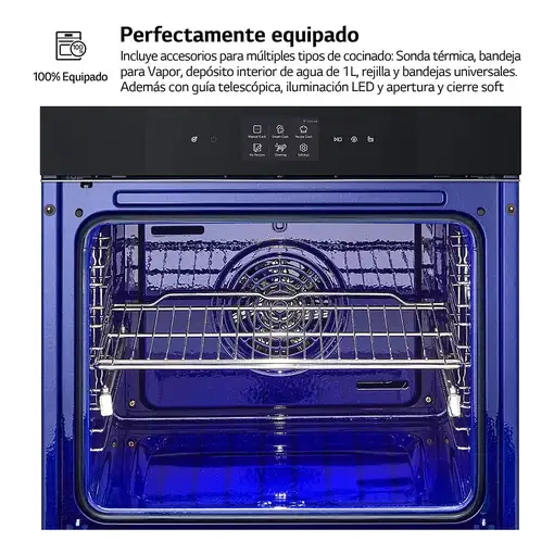 Horno 76 L Wi-Fi Negro WS9D7672WM.BBMQEUR.EEES.ES.C LG