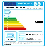 Horno 73 L Negro 859991685150 WHIRLPOOL Horno 73 L Negro 859991685150 WHIRLPOOL