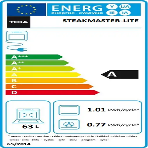 Horno 71 L Negro 111000073 TEKA