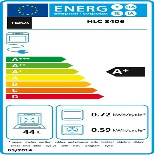 Horno 45 L Negro 111130009 TEKA
