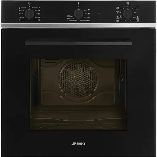Horno 70 L Negro Cucina SF64M3TB SMEG