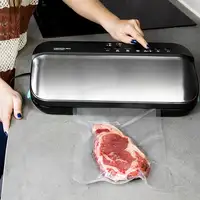 Cecotec 04070 sellador al vacío 0,9 mbar Negro, Gris