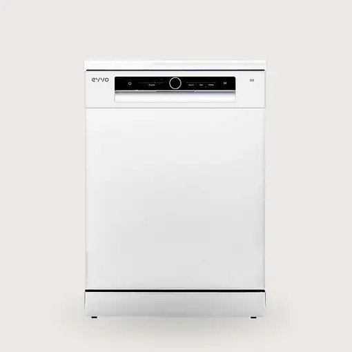 Lavavajillas blanco 60 cm, 14 cubiertos, D5 EVVO