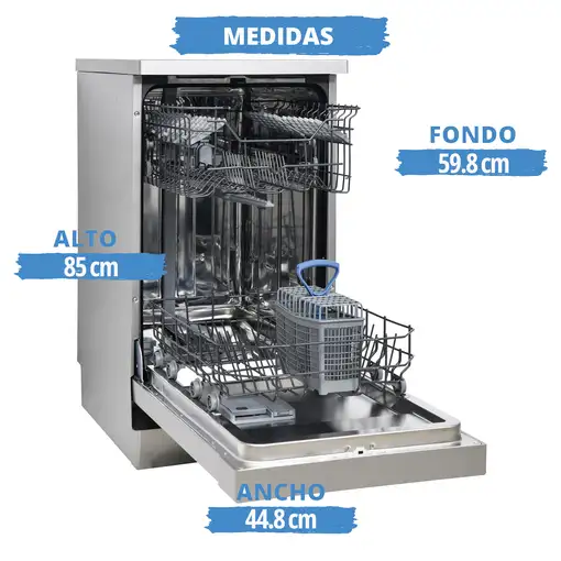 Lavavajillas 448 mm 10 place settings 8436593642136 SAUBER