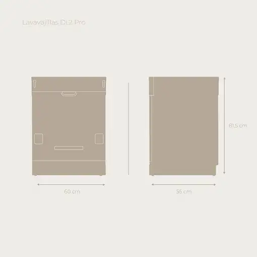 Lavavajillas 598 mm 14 place settings V0402 EVVO