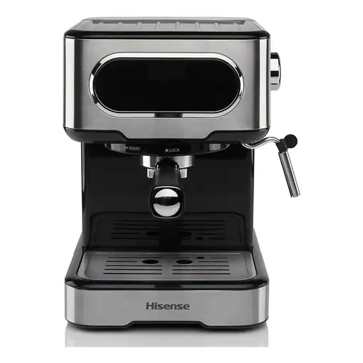 Cafeteras express Manual 1.5 L HESCM15DBK HISENSE Cafeteras express Manual 1.5 L HESCM15DBK HISENSE