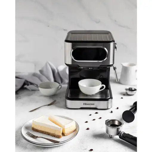Cafeteras express Manual 1.5 L HESCM15DBK HISENSE