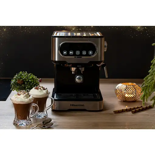 Cafeteras express Manual 1.5 L HESCM15DBK HISENSE