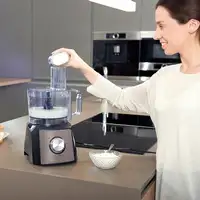 Black & Decker BXFPA1200E robot de cocina 1200 W 1,5 L Negro, Acero inoxidable